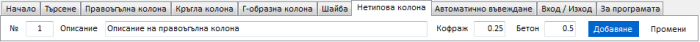 панел "Нетипова колона" панел "Нетипова колона"